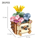 PANLOS Cactus Succulent Building Blocks - Blocks Boy