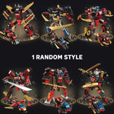 Trend 6In1 City Racing Car Engineering Robot - Blocks Boy