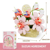 Potted Flower Basket - Blocks Boy