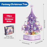 Purple Dream Christmas Tree - Blocks Boy