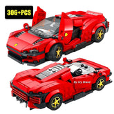 Technical Mini City Super Racing Champion Car - Blocks Boy