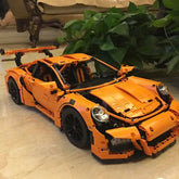 Orange Super SportsCar - Blocks Boy