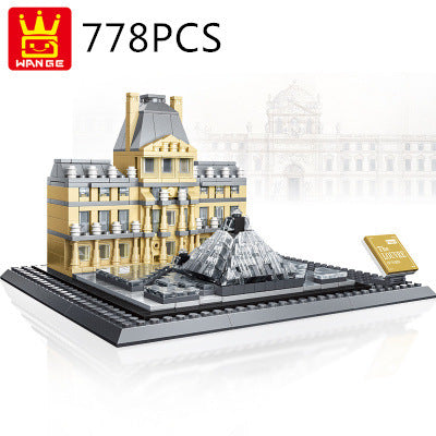 Louvre Museum - Blocks Boy