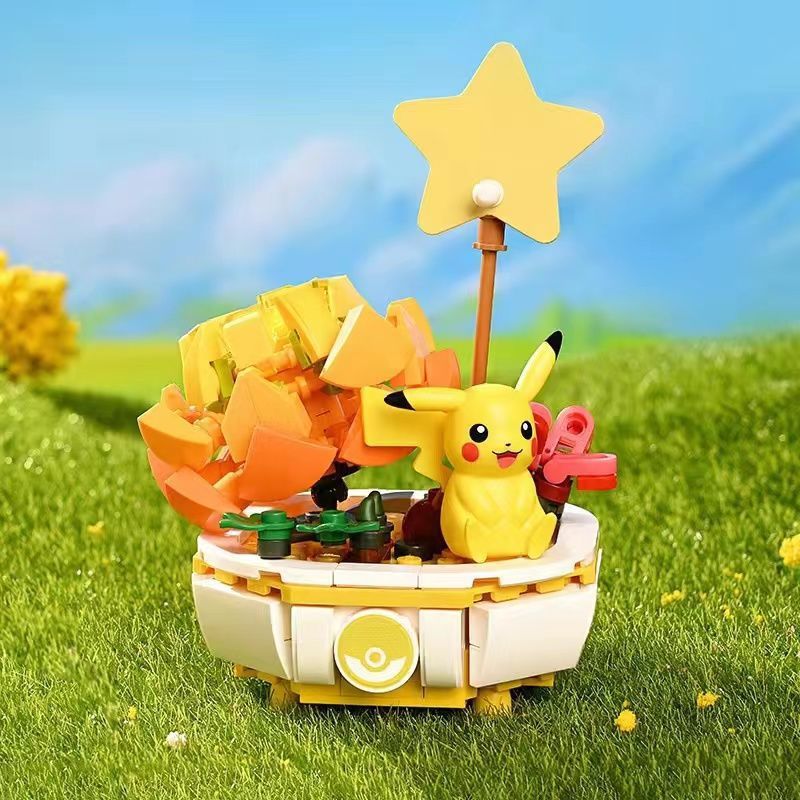 Pokémon Pikachu Potted Plant | Blocks Boy