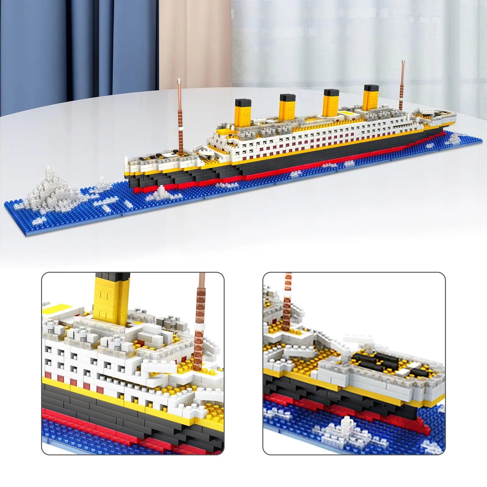 Titanic Micro Mini Building Blocks Set - Blocks Boy