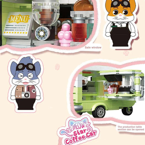 Cat Coffee Car