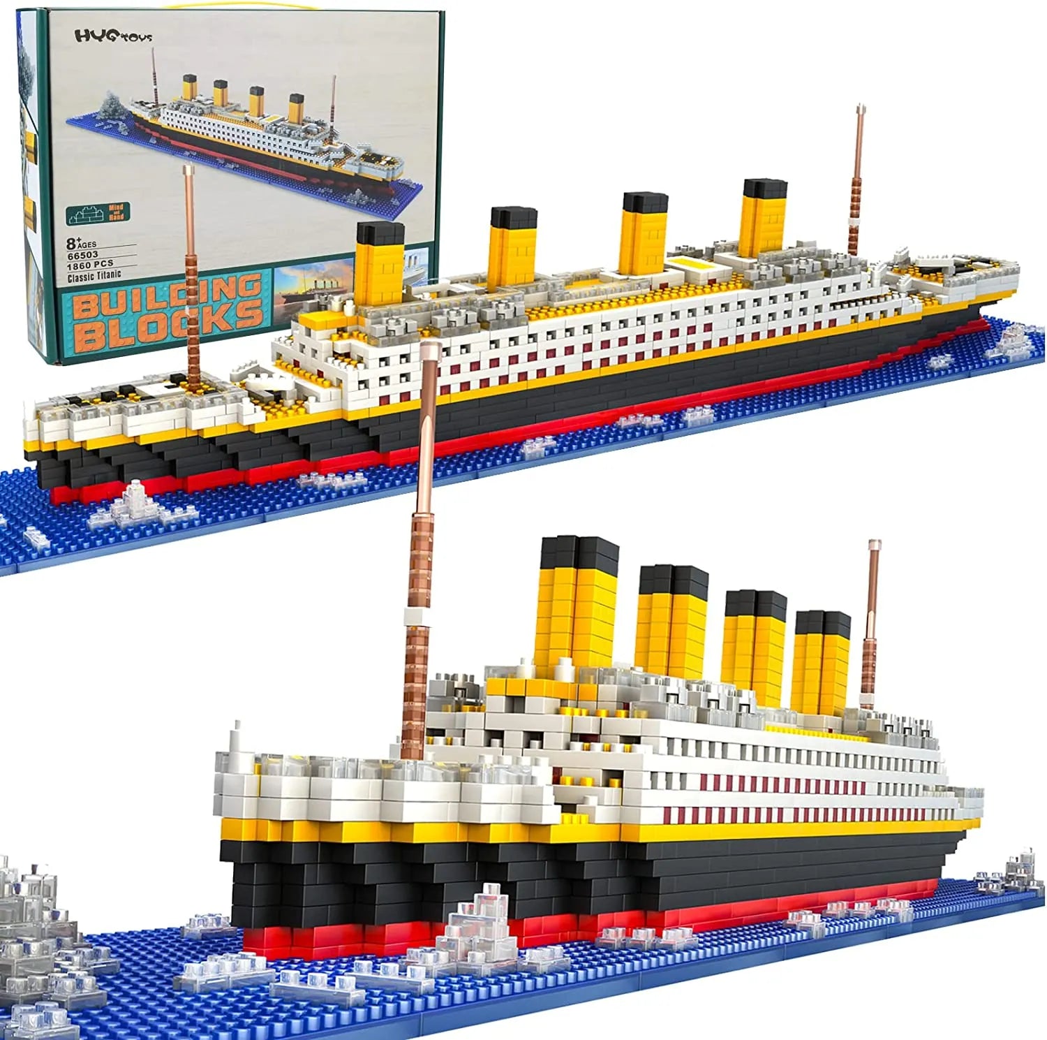 Titanic Micro Mini Building Blocks Set - Blocks Boy