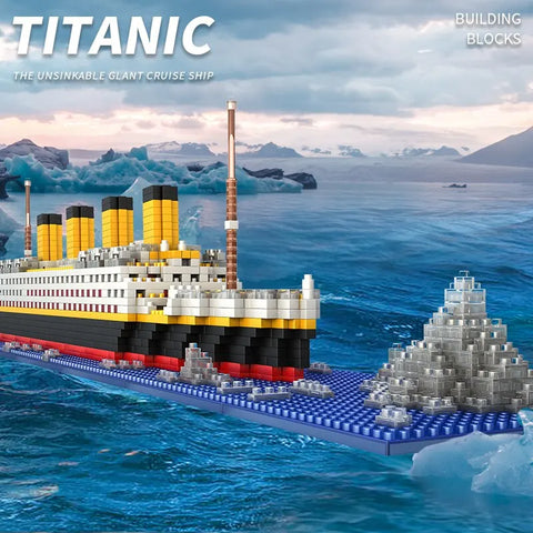 Titanic Micro Mini Building Blocks Set - Blocks Boy