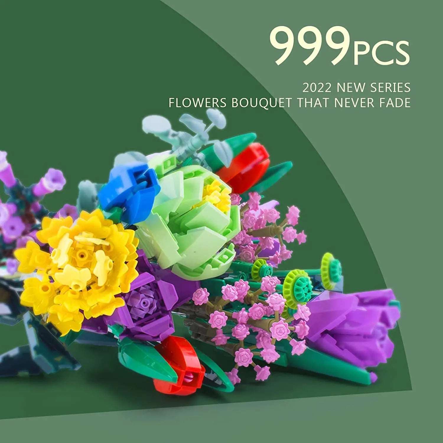 Flower Bouquet Building Sets