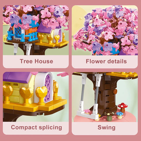 Creative Red Rose Vase Plants