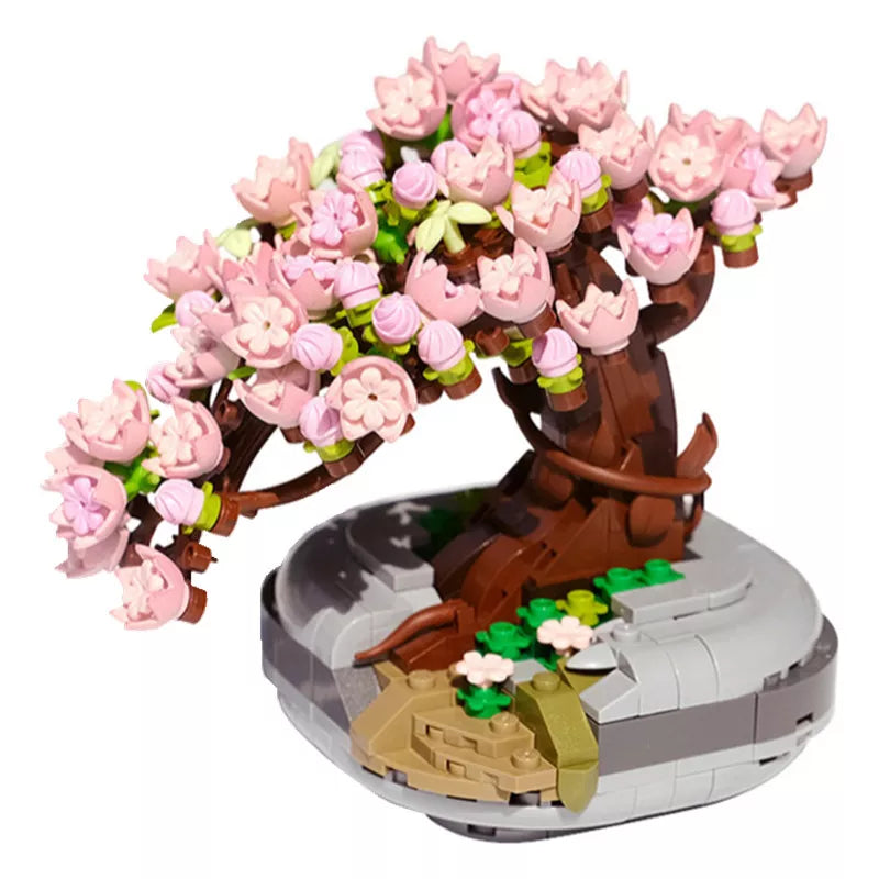 Potted Cherry Tree - Blocks Boy