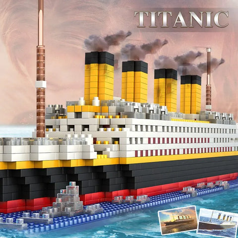 Titanic Micro Mini Building Blocks Set - Blocks Boy