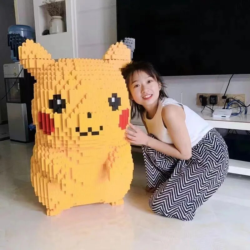 Pokémon Super Big Pikachu - Blocks Boy