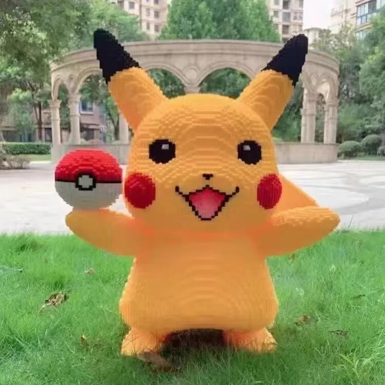 Pokémon Super Big Pikachu - Blocks Boy