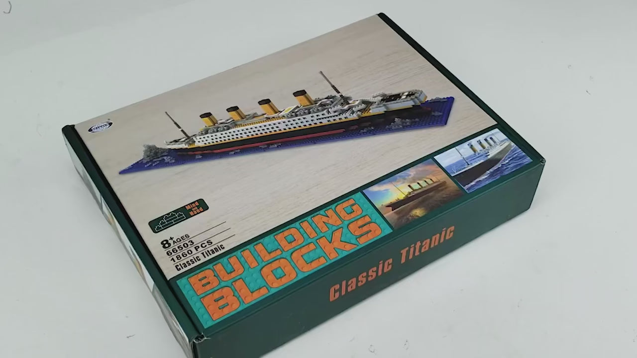 Titanic Micro Mini Building Blocks Set